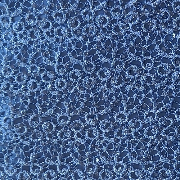 KAY UNGER Navy Evening Gown - Picture 12 of 12